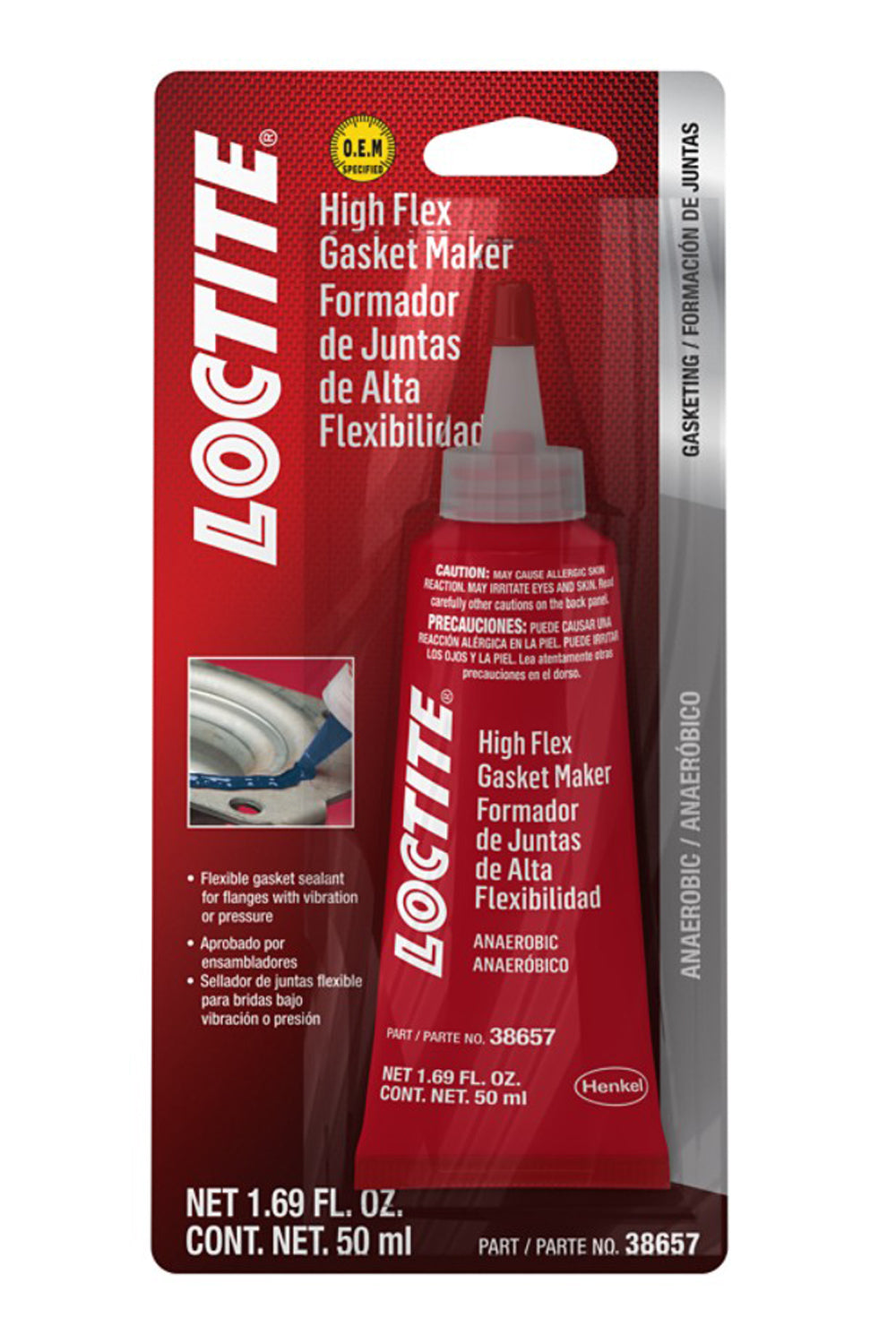 Loctite High Flex Gasket Maker 50ml/1.69oz 555354