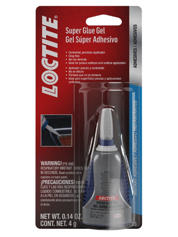 Loctite Quicktite Super Glue Gel 4g/.14oz 636095