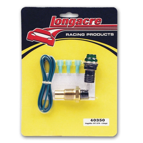 Longacre Gagelites Oil Temperature Warning Light Kit 40350
