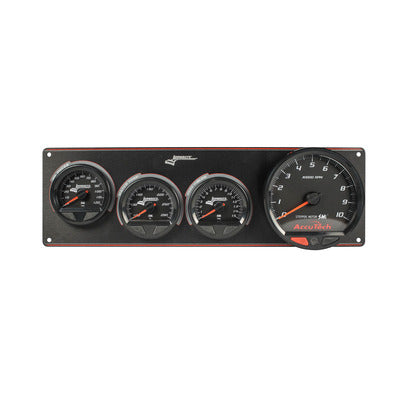 Longacre 3 Gauge Waterproof SMI Panel with Tach OP/WT/FP