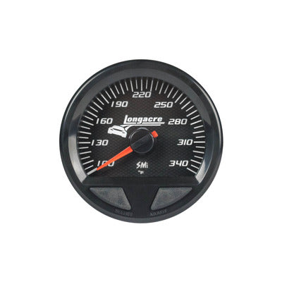 Longacre Waterproof SMI Oil Temperature Gauge 100-340f