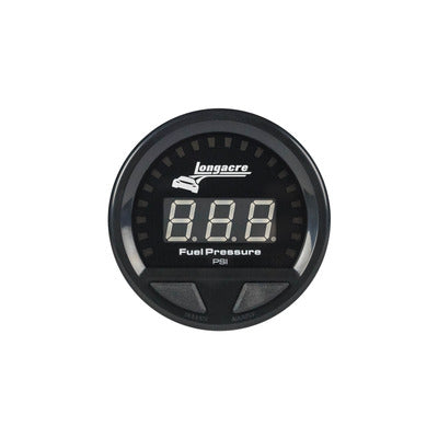 Longacre Waterproof LED Fuel Pressure Gauge 0-15psi