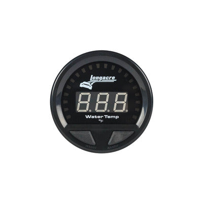 Longacre Waterproof LED Water Temperature Gauge 100-280f