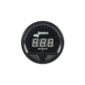 Longacre Waterproof LED Oil Temperature Gauge 100-340f