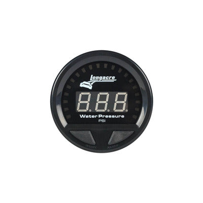 Longacre Waterproof LED Water Pressure Gauge 0-60psi