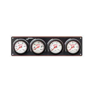 Longacre Sportsman™ Elite 4 Gauge Panel Oil Pressure, Water Temperature, Water Pressure, Fuel Pressure