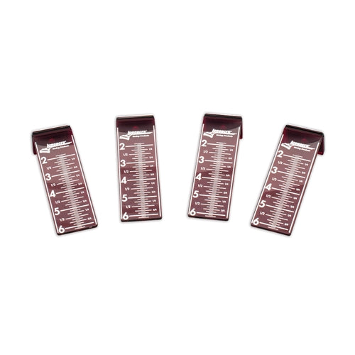 Longacre Laser Chassis Height Checker Target Only - 2" - 6"