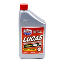 Lucas 10W-30 High Mileage Synthetic Oil