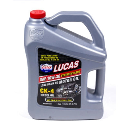 Lucas 10W-30 Synthetic Blend CK4 Diesel Oil