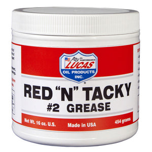 Lucas Oil Red "N" Tacky Grease 10574