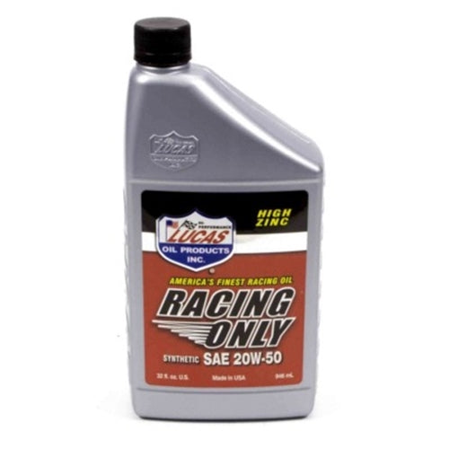 Lucas 20W-50 Synthetic Racing Only Oil