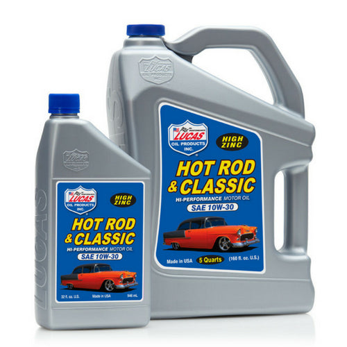 Lucas 10W-30 Hot Rod & Classic Engine Oil
