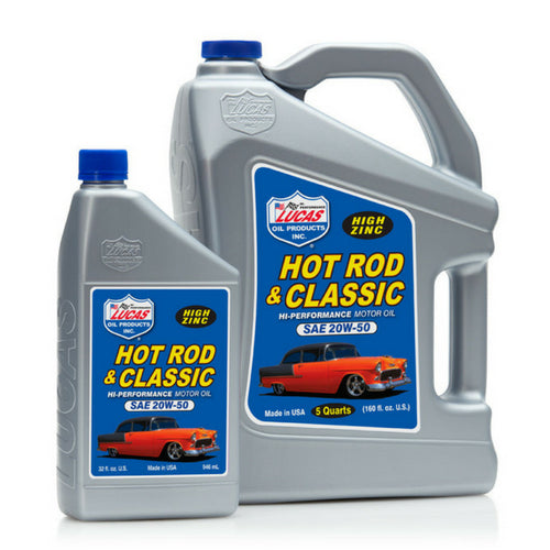 Lucas 20W-50 Hot Rod & Classic Oil