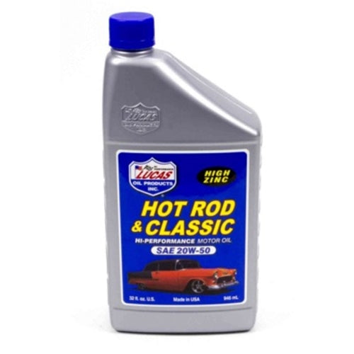 Lucas 20W-50 Hot Rod & Classic Oil
