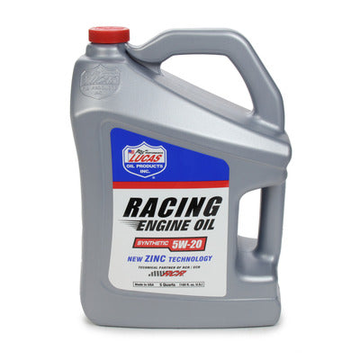 Lucas Oil 5W20 Synthetic Racing Oil 