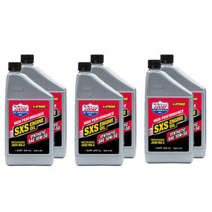 Lucas Oil Synthetic 4-Stroke SxS Engine Oil - 10W50 (case of 6)