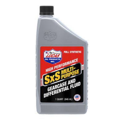 Lucas Oil Synthetic Gearcase & Differential Oil