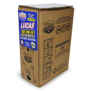 Lucas Oil 10W30 Motor Oil - 6 Gallon Bag in Box