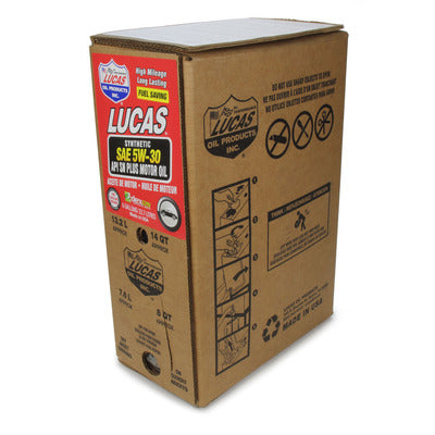 Lucas Oil 5W30 Synthetic Oil - 6 Gallon Bag in Box