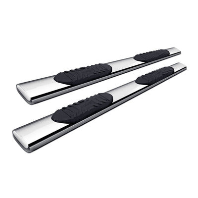 Lund 23979004 5 Inch Oval Straight Nerf Bars - 2007-18 Silverado/Sierra 1500/2500HD/3500HD 