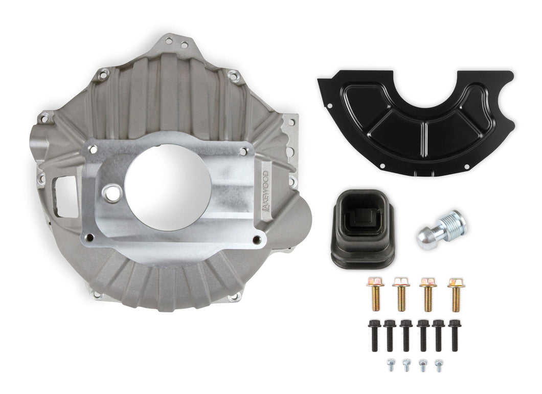 Lakewood Aluminum Bellhousing Kit SBC/BBC LK4000K