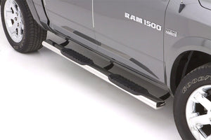 Lund 23984003 5" Oval Straight Nerf Bars for 2009-20 Ram 1500/2500/3500 Crew Cab