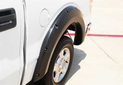Lund RX312S Elite Series Rivet Style Smooth Fender Flares - 2009-14 Ford F-150