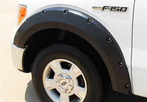 Lund RX312S Elite Series Rivet Style Smooth Fender Flares - 2009-14 Ford F-150