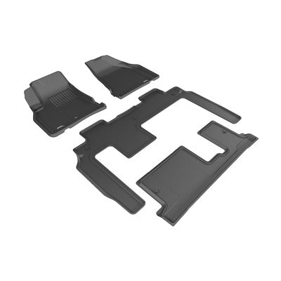 Kagu All Weather Floor Liner - Chevy Traverse 2009+ - 1st, 2nd & 3rd Row