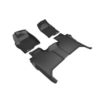 Kagu All Weather Floor Liner - GMC Sierra 1500 2019+ - 1st & 2nd Rows