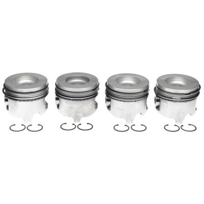 Clevite Piston Set w/Rings 4pk 224-3451WR.020 - GM 6.6L Duramax LH 