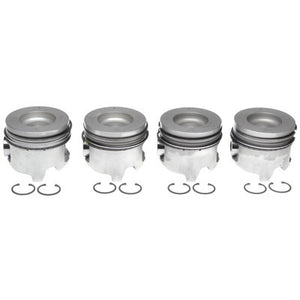 Clevite Piston Set w/Rings 4pk 224-3452WR.020 - GM 6.6L Duramax RH 