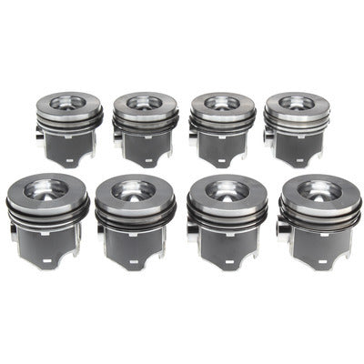 Clevite Piston Set w/Rings 224-3503WR.040 - Ford 6.0L Diesel 8pk 