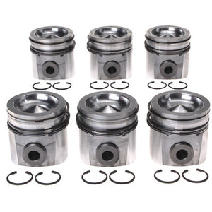 Clevite Piston Set w/Rings 224-3673WR - Dodge 5.9L Cummins 6pk 