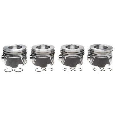 Clevite Piston Set w/Rings 4pk 224-3709WR.020 - GM 6.6L Duramax RH 