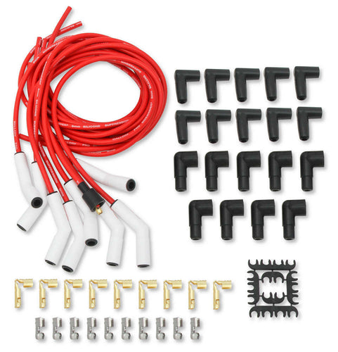 Mallory Pro Sidewinder Plug Wire Set w/Ceramic Boots 947C