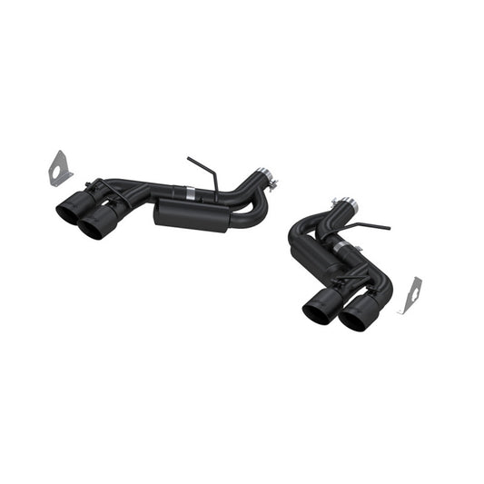 MBRP 16+ Camaro 6.2L Axle Back Exhaust Quad Tip S7036BLK