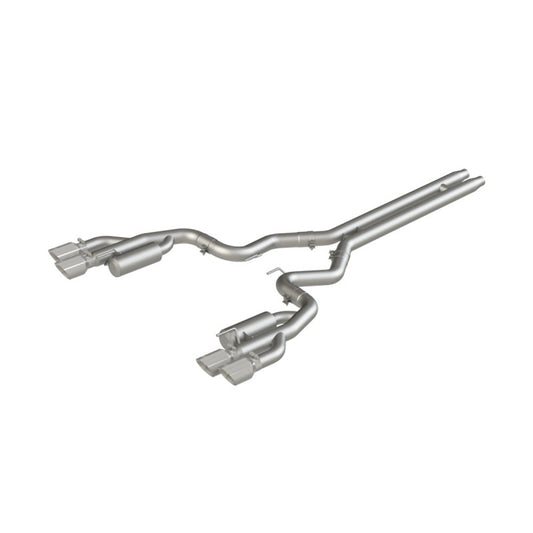 MBRP 18+ Mustang 5.0L 3" Cat Back Exhaust Quad Dual S7207AL