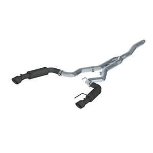 MBRP 15-17 Ford Mustang 2.3L 3" Cat Back Exhaust S7275BLK