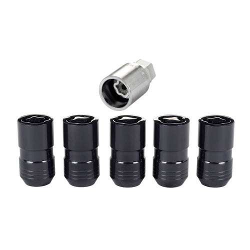 McGard Wheel Locks 14mm x 1.5 Black 18+ Jeep JL (5pk) 24516