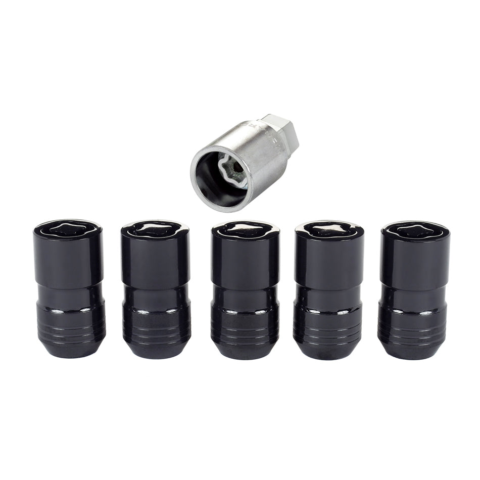 McGard Wheel Locks 14mm x 1.5 Black 18+ Jeep JL (5pk) 24516