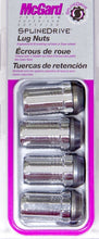 McGard Lug Nut 12mmx1.50 SplineDrive (4pk) 65357