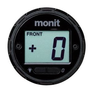 Monit Brake Bias Adjuster Digital Bulkhead Mount Black