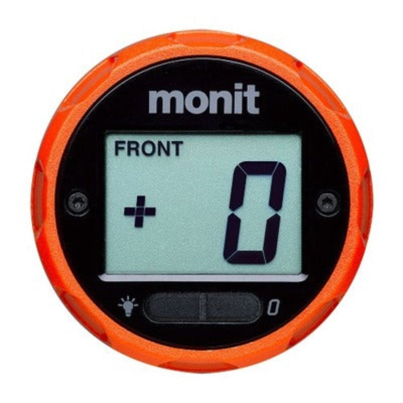 Monit Brake Bias Adjuster Digital Bulkhead Mount Orange