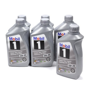Mobil 1 5W20 Synthetic Oil Case of 6 (qt)