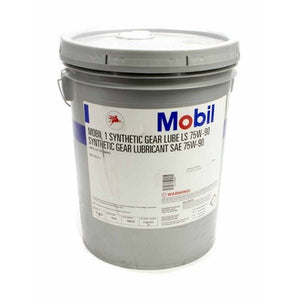 Mobil 1 75W90 Gear Lube 5 Gallon Bucket