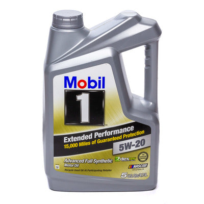 Mobil 1 5W20 EP Oil 5 Qt Bottle