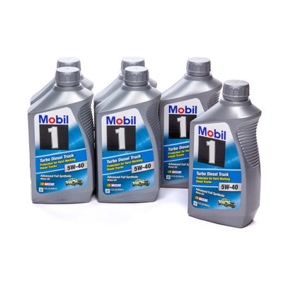 Mobil 1 5W40 Turbo Diesel Oil Case of 6 (qt)