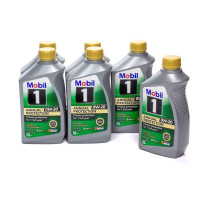 Mobil Annual Protection Motor Oil 122593 (Set of 6)