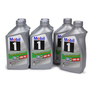 Mobil 1 Synthetic Oil 0W16 Case of 6 (qt)